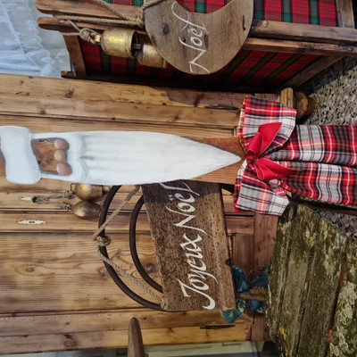 Babbo Natale in legno